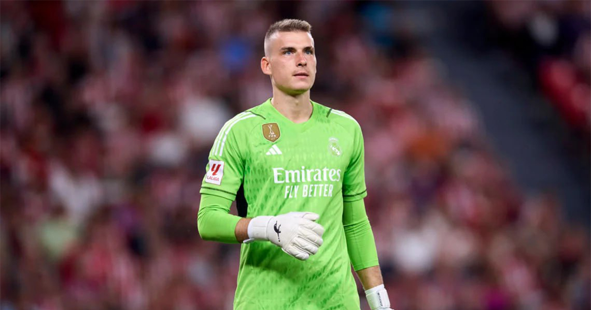Real Madrid ពិចារណាបន្ដកុងត្រាថ្មីសម្រាប់អ្នកចាំទី Andriy Lunin | CBS Sport